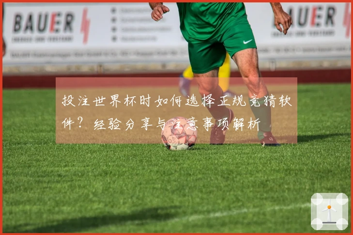 投注世界杯时如何选择正规竞猜软件？经验分享与注意事项解析